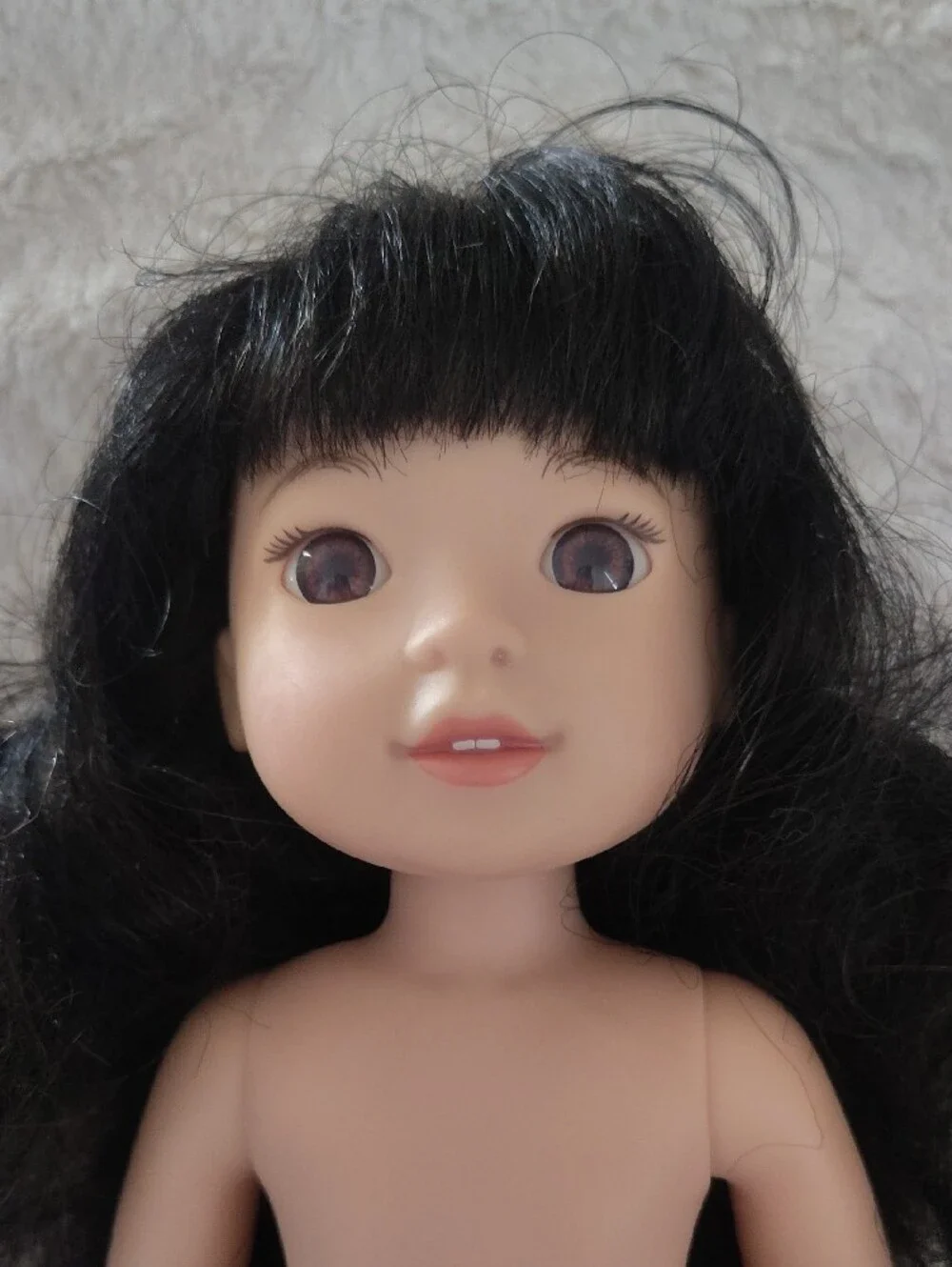 American Girl Blonde Doll with Rainbow Outfit & Brunette Doll